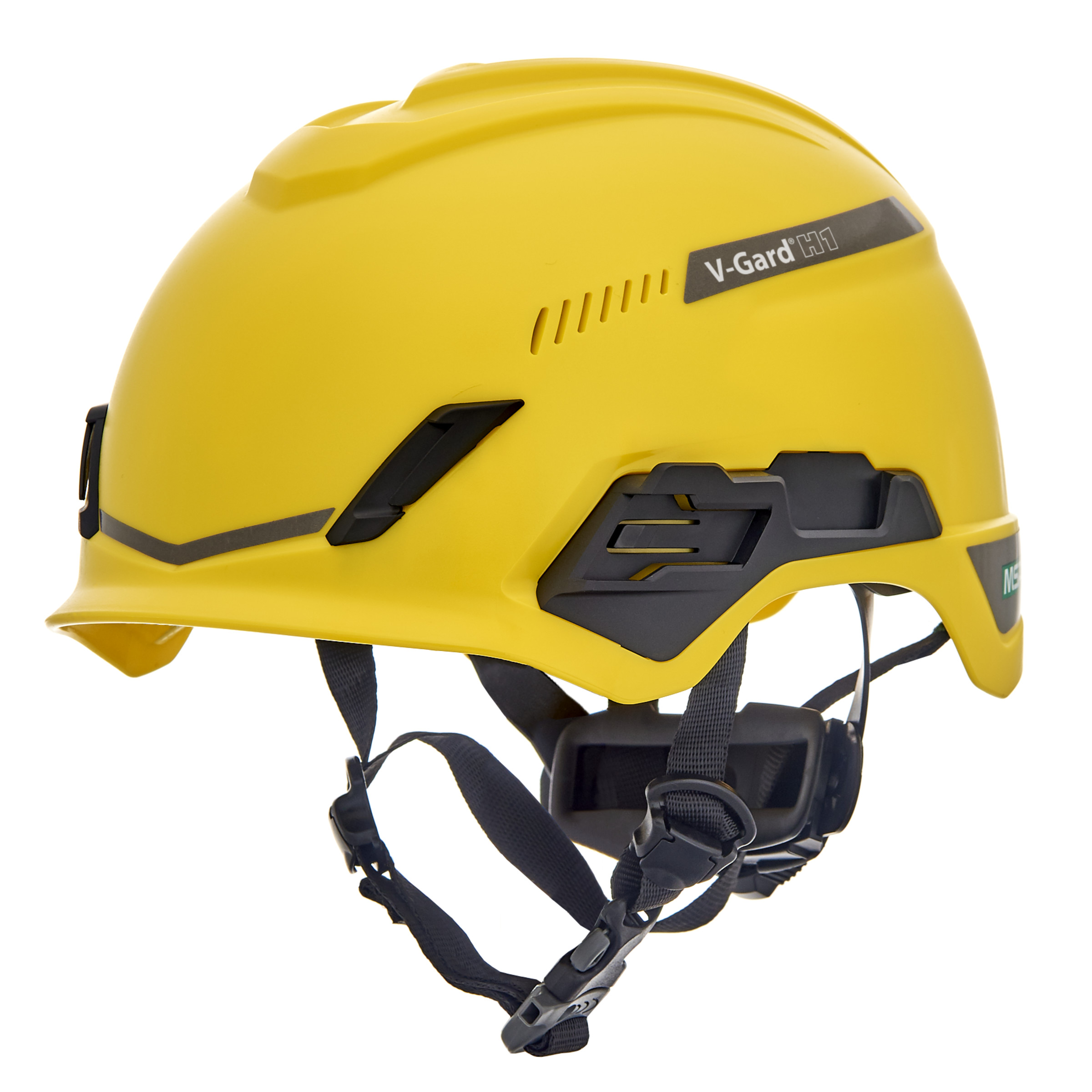 V-Gard® H1 Safety Helmet, Trivent, Yellow, Fas-Trac® III Pivot, ANSI, EN12492